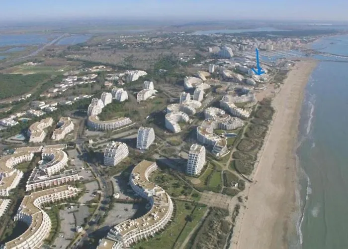 Ancre Bleue***, 1Ere Ligne Plage, Piscine, Clim.