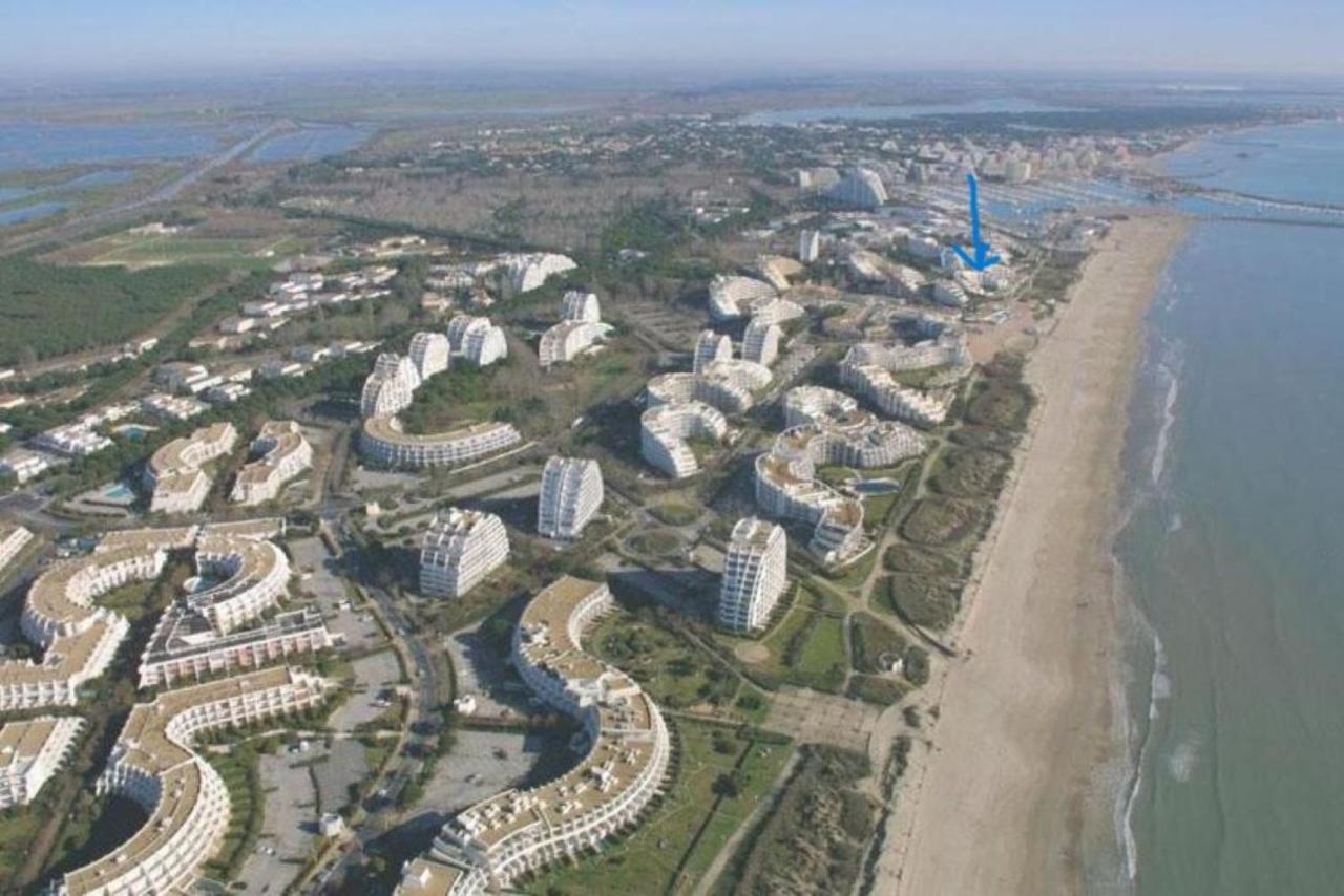 Ancre Bleue***, 1ere Ligne Plage, Piscine, Clim. Apartment La Grande-Motte